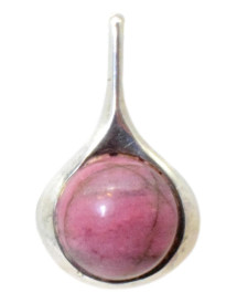Pendentif Rhodonite