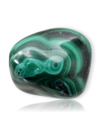 Malachite polie