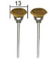 Brosse laiton pinceau rond