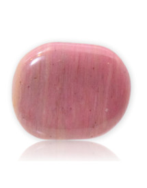 Galet plat en Rhodonite