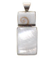 Pendentif Oeil de Sainte Lucie et nacre