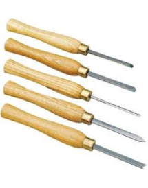 Jeu de 5 outils de tournage