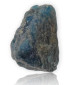 Apatite bleue brute