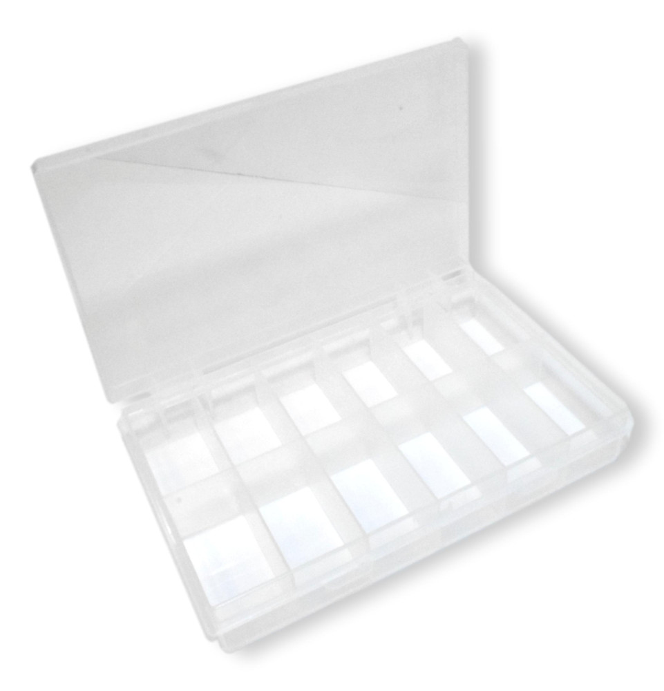 Boite translucide 12 cases Boite translucide 12 cases