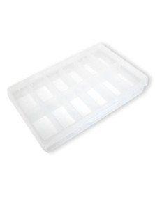 Boite translucide 12 cases