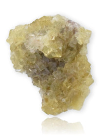 Fluorine jaune et calcite