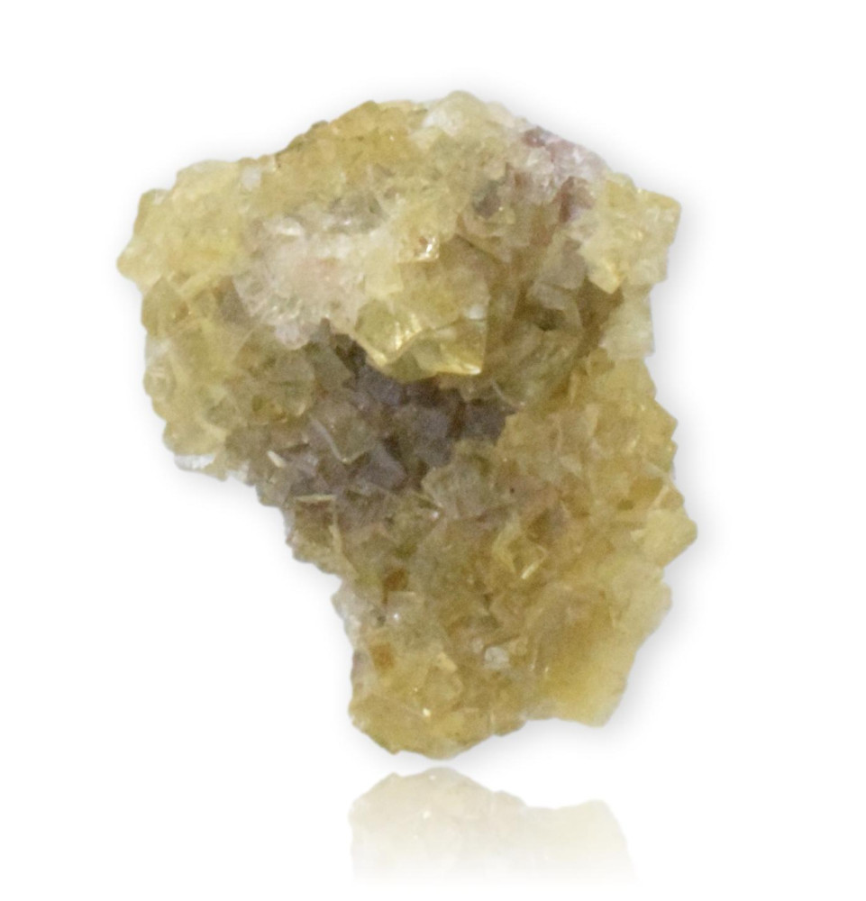 Fluorine jaune et calcite Fluorine jaune et calcite