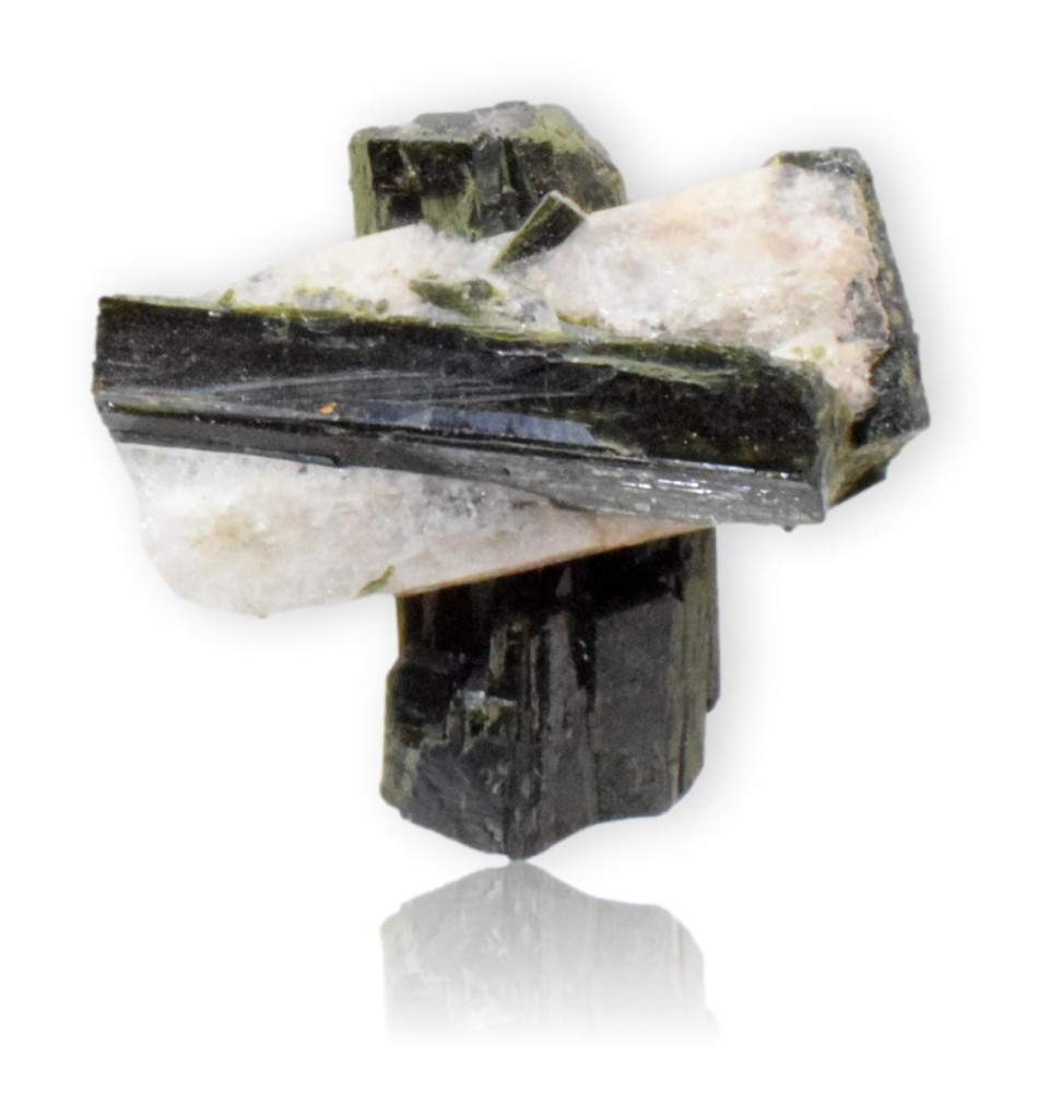 Combinaison Epidote Quartz Combinaison Epidote Quartz