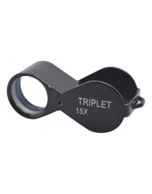 Loupe triplet de terrain grossissement x15