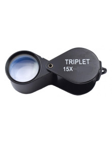 Loupe triplet de terrain grossissement x15