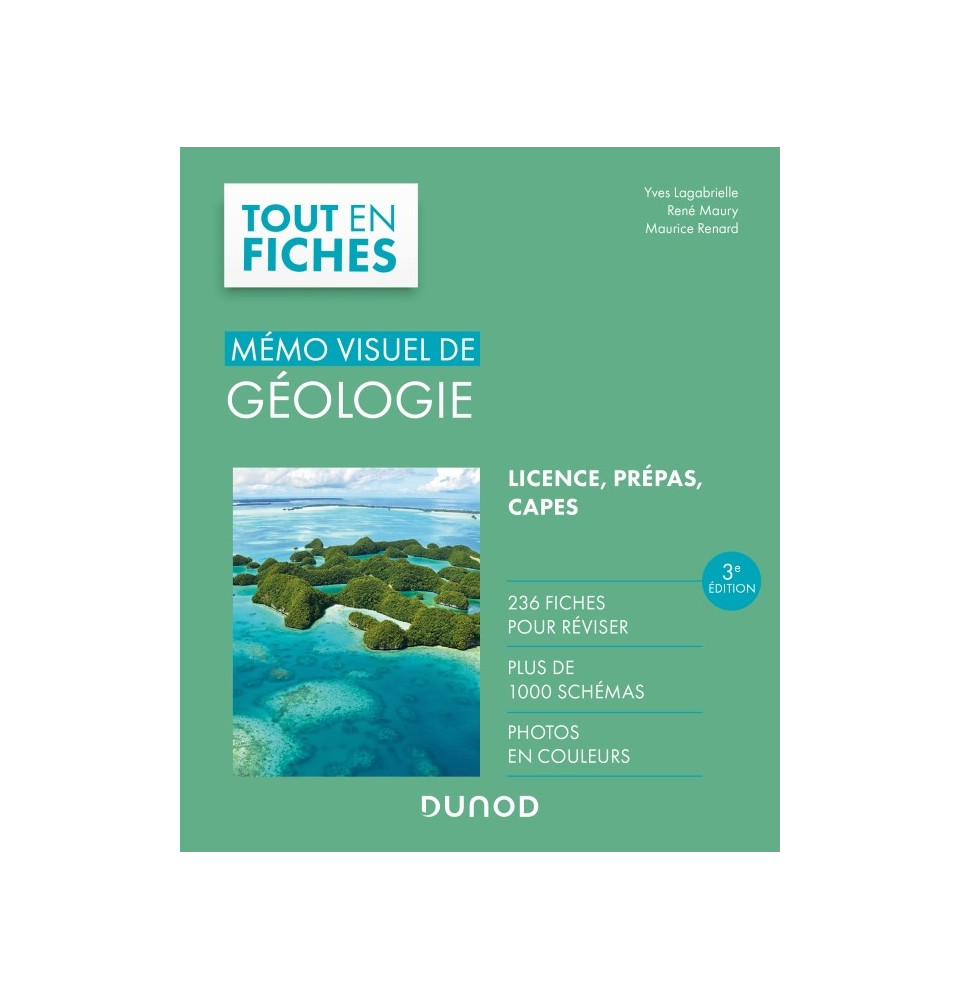 Mémo visuel de géologie 3e édition Mémo visuel de géologie 3e édition