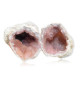 Géode Quartz rose