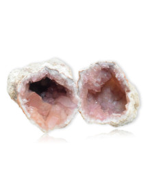Géode Quartz rose