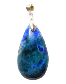 Pendentif Azurite Malachite