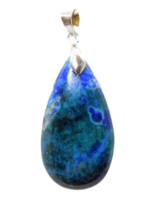 Pendentif Azurite Malachite