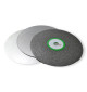 5 disques métal pour travailler le verre Ø200