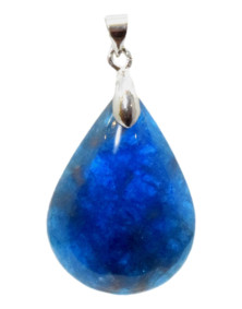 Pendentif Apatite bleue