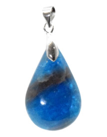 Pendentif Apatite bleue