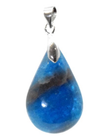 Pendentif Apatite bleue