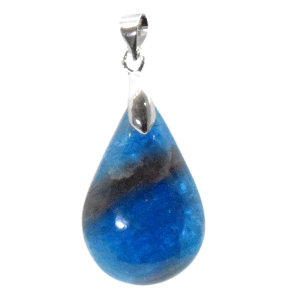 Pendentif Apatite bleue