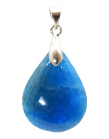 Pendentif Apatite bleue