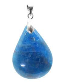 Pendentif Apatite bleue