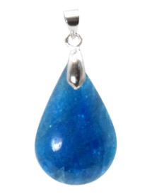 Pendentif Apatite bleue