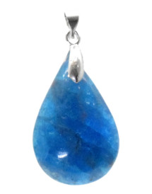 Pendentif Apatite bleue