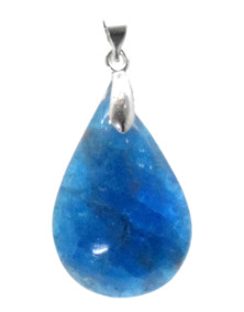 Pendentif Apatite bleue