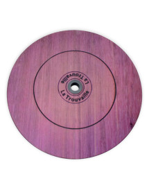 Plateau de polissage en Purple Heart Ø 200