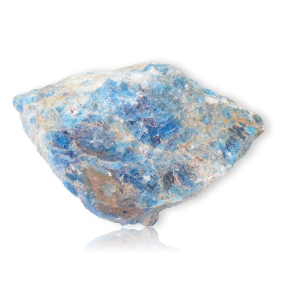 Apatite bleue brute Apatite bleue brute