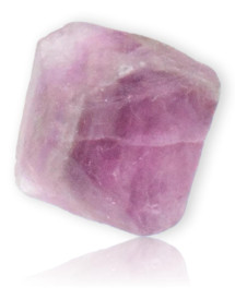 Fluorine octaèdre violette