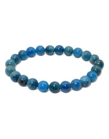 Bracelet en Apatite Bleue qualité A