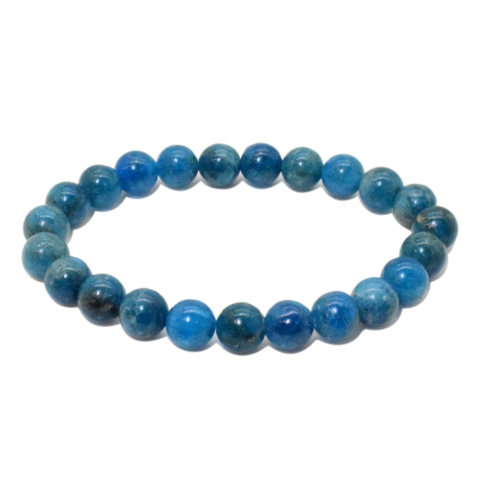 Bracelet en Apatite Bleue qualité A