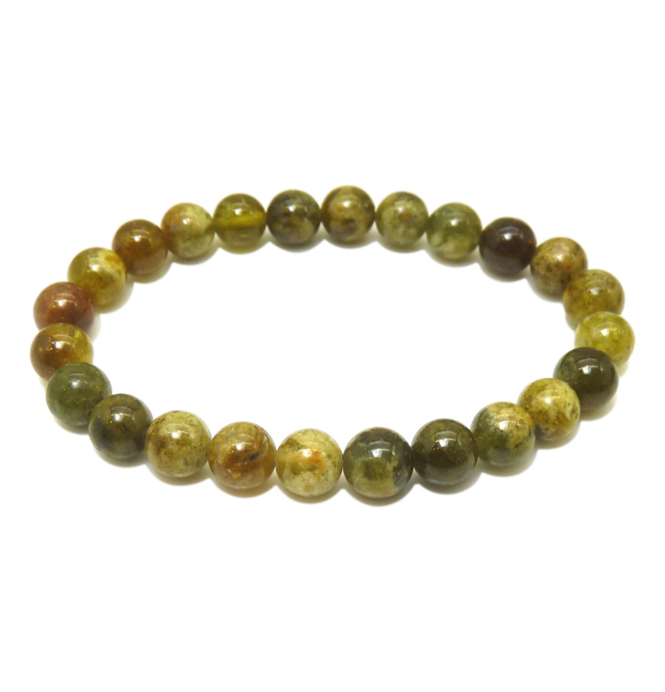 Bracelet en Grenat vert