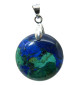 Pendentif Azurite Malachite