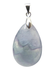Pendentif Fluorine multicolore