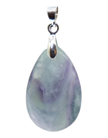 Pendentif Fluorine multicolore