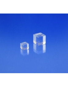 Socle plexiglas cubique 10x10x10 mm