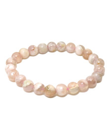 Bracelet en Agate fleur de cerisier