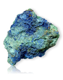 Azurite Malachite brute