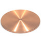 Plateau de polissage en cuivre massif Ø 200