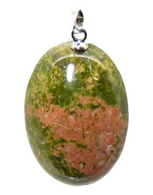 Pendentif Unakite epidote