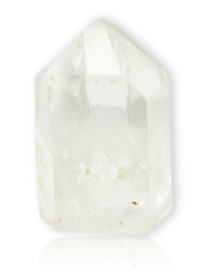 Quartz fantome poli en pointe