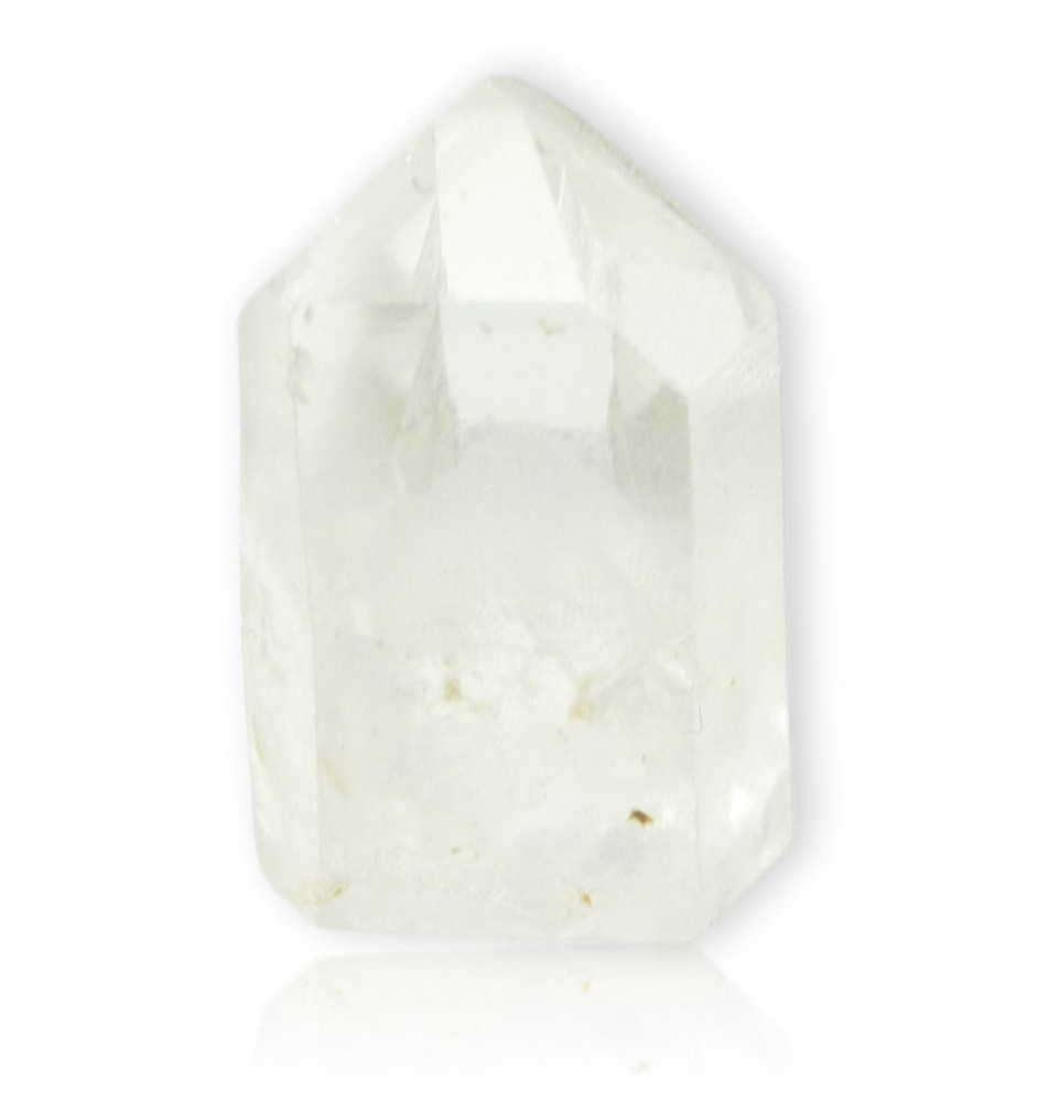 Quartz fantome poli en pointe