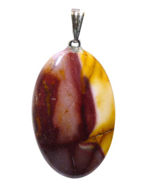 Pendentif Jaspe Mookaite