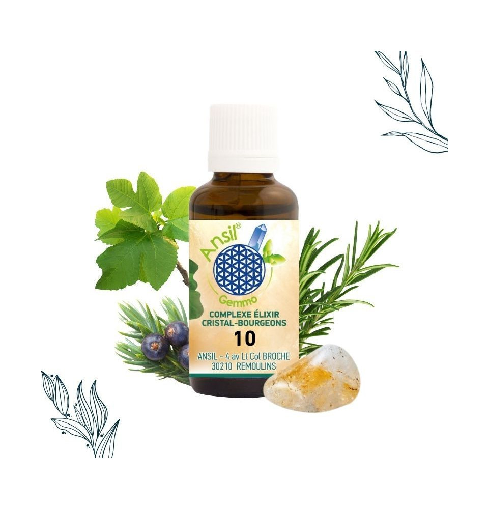 COMPLEXE ELIXIR CRISTAL-BOURGEONS 10