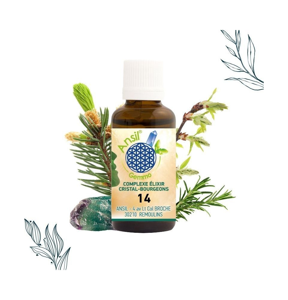 COMPLEXE ELIXIR CRISTAL-BOURGEONS 14