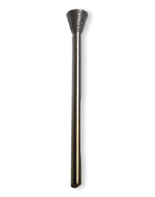 Fraise cone creux  inverse diamantee dans la masse Ø 6.0 mm