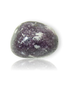 Galet en lépidolite